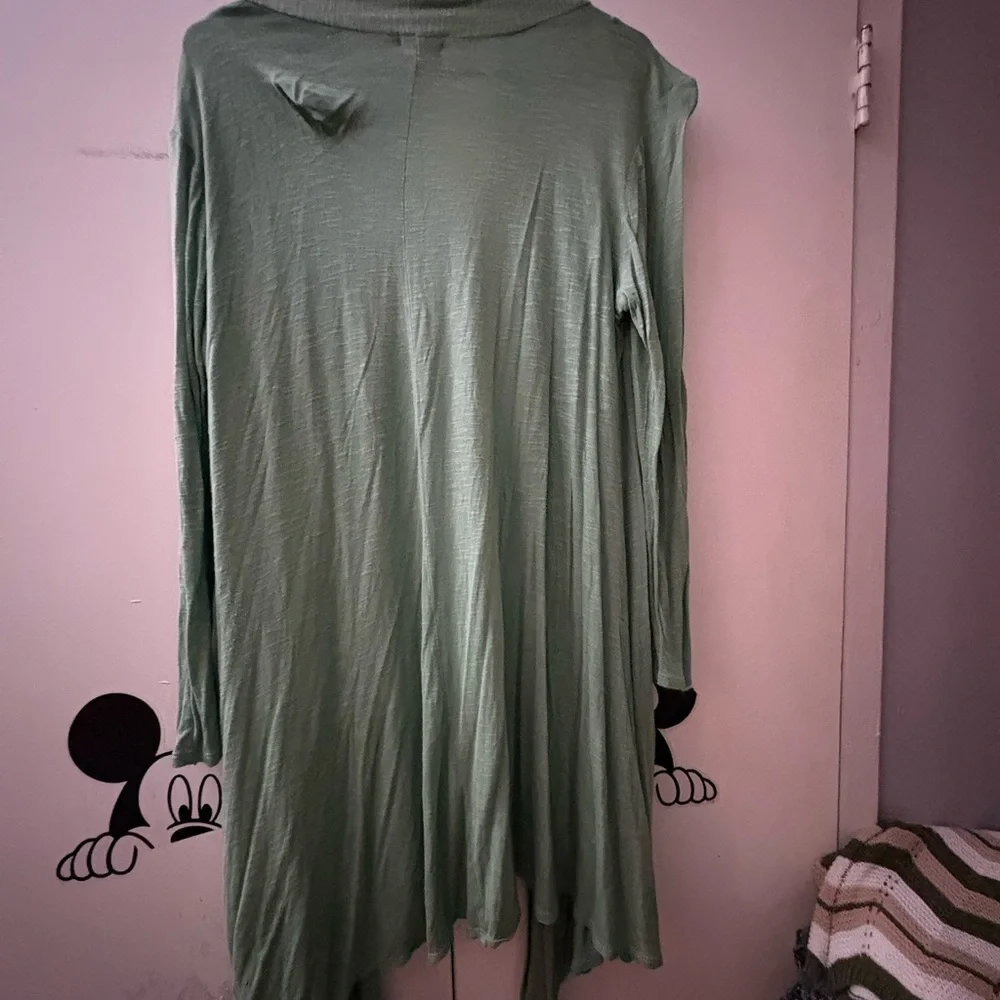 Hanger 55 Green Women's Cardigan - Picture 3 of 3